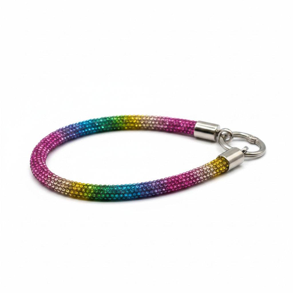 Handykette Silber -Aurora Glow