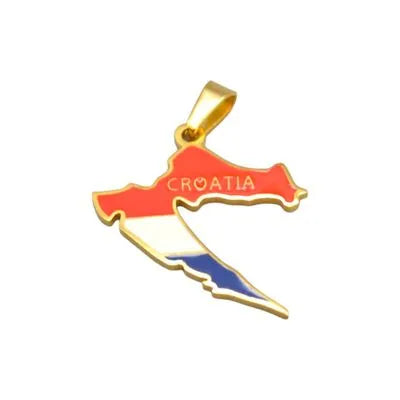 Croatia Flag Charm